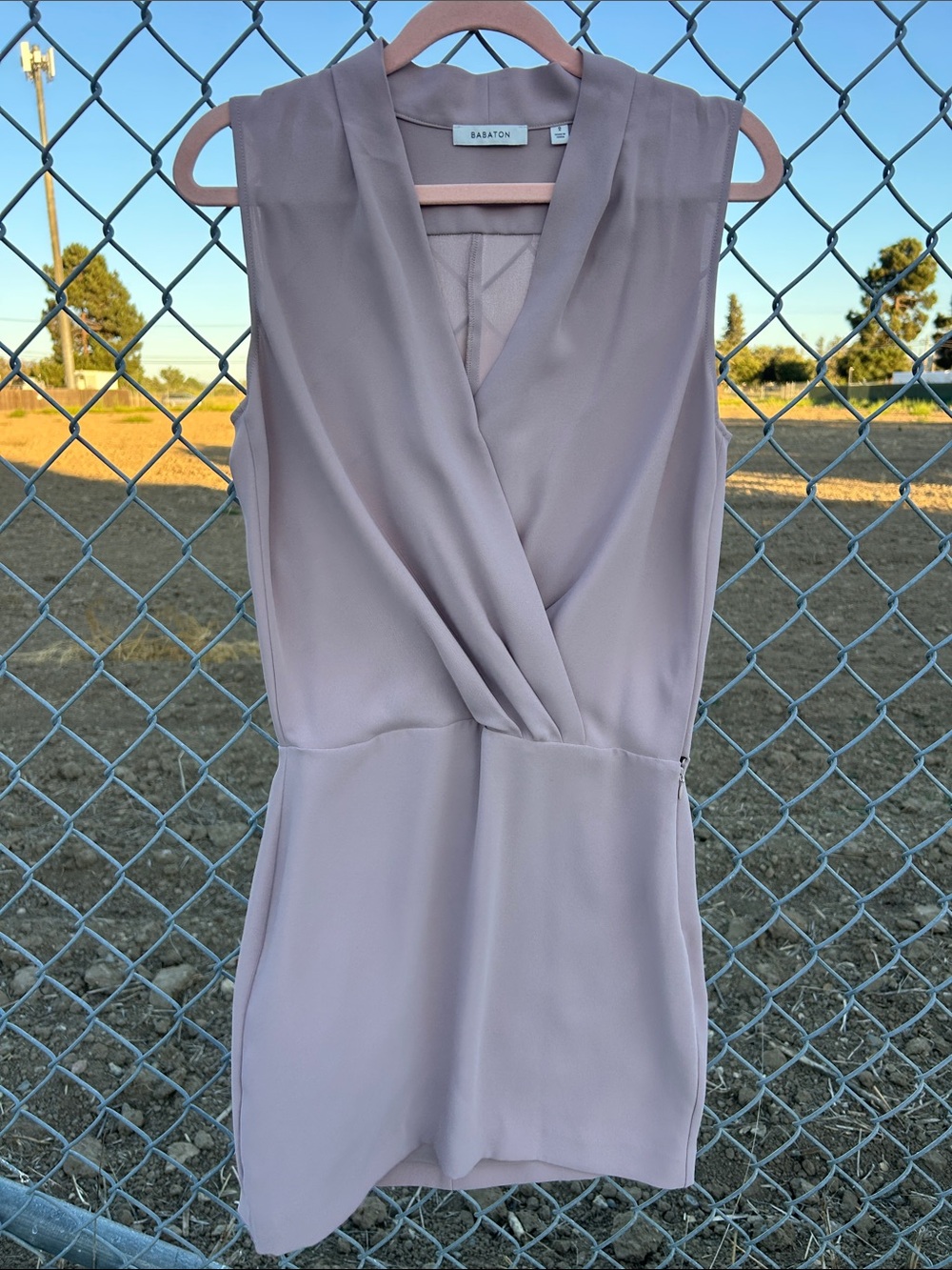 Babaton Sleeveless Mini Dress